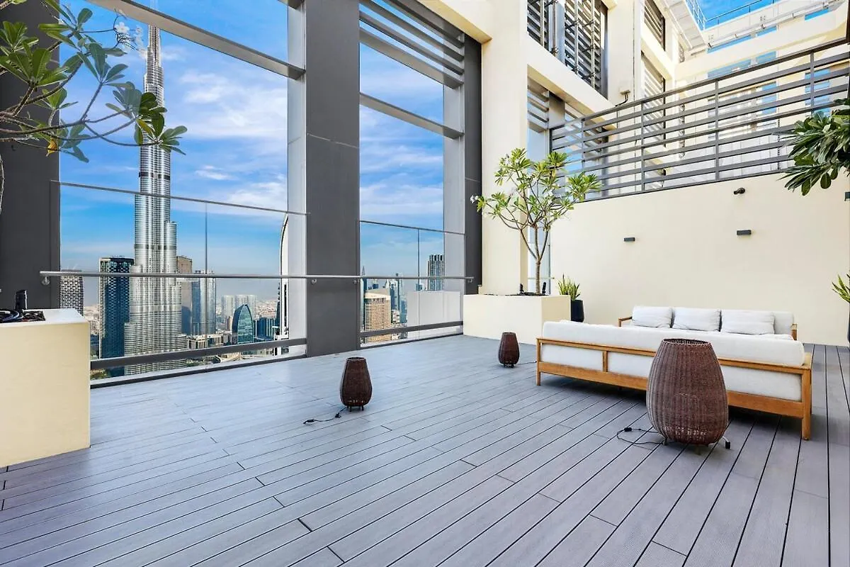Apartamento First Class 1Br Iconic Views, Prime Address Dubai